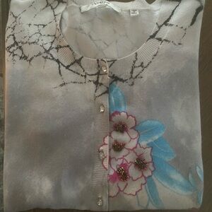 Vertigo Paris Marble Pattern Sweater